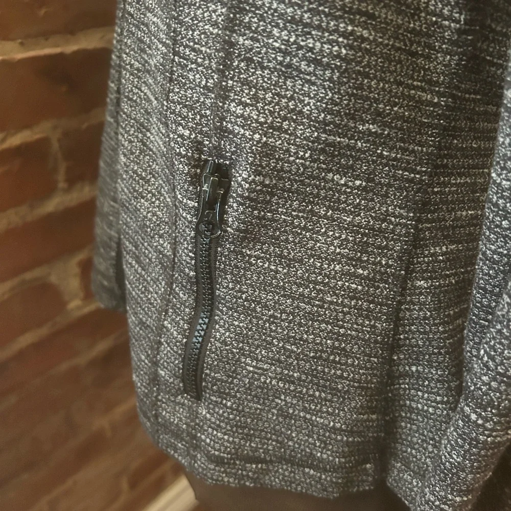 Lululemon Coco Pique Black White Define Classic Jacket, 10, Pristine! - Picture 13 of 13